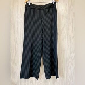 The Limited Women Dress Pants, Cassidy Black Pinstripe Straight Size 8 EUC